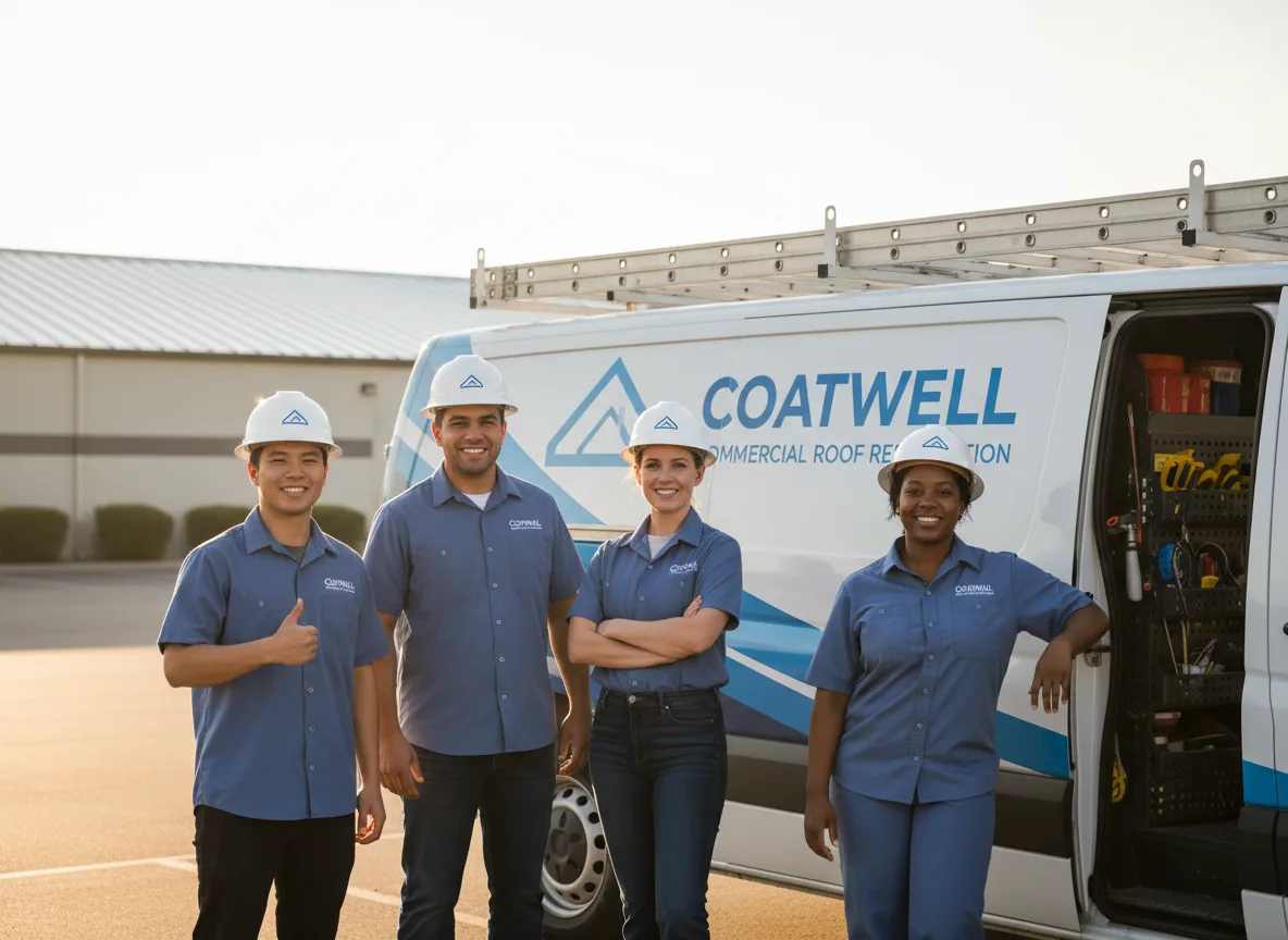 Commercial roof coating company in Pinecrest, CA